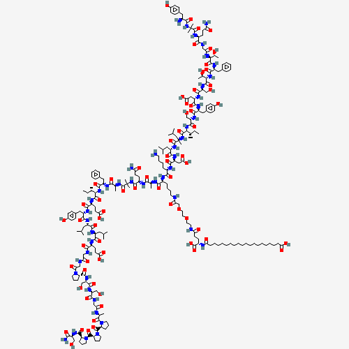 Retatrutide molecular structure