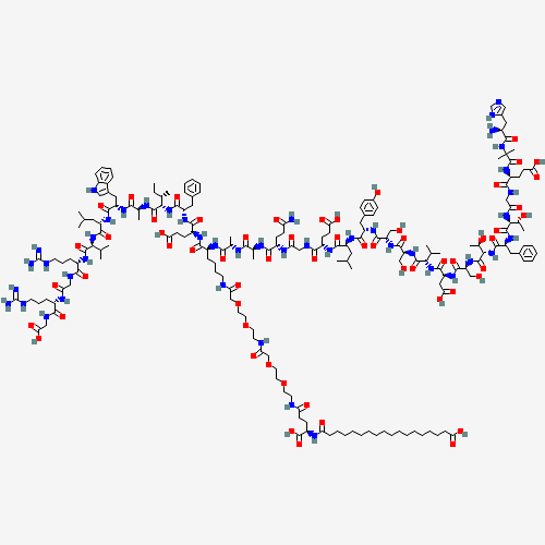 Semaglutide molecular structure