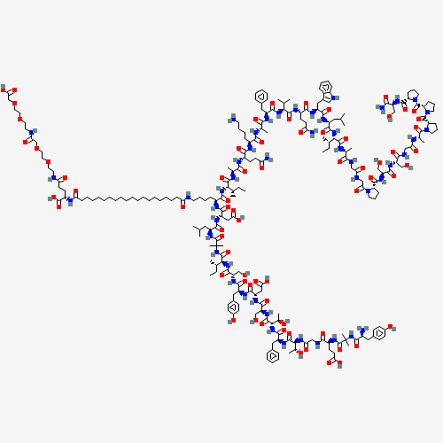 Tirzepatide molecular structure